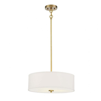3 Light Large Pendant 18 Inch Wide by Meridian - M70109