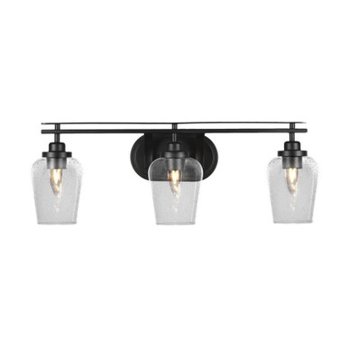 Odyssey 3 Light Vanity Light 26.75 Inch Length by Toltec - 2613-BN-210