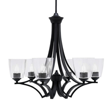 Zilo 6 Light Medium Chandelier by Toltec 566-MB-460 - 566-MB-460