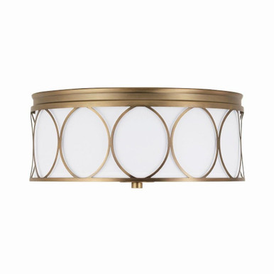 Rylann 3 Light 15 Inch Wide Contemporary Flush Mount by Capital - 225131AD-683