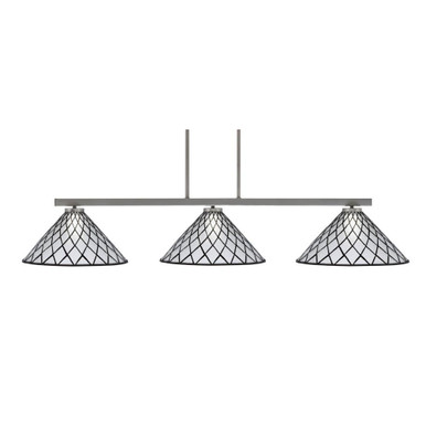 Atlas 3 Light Large Island Pendant 9.25 Inch Tall by Toltec - 4523-GP-918