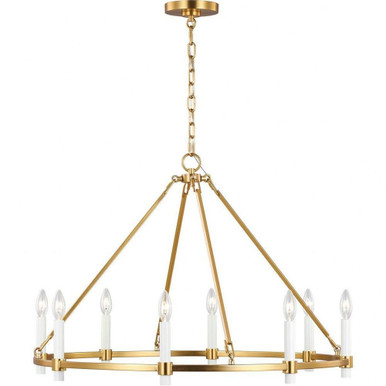 Marston 8 Light Large Chandelier by Visual Comfort Studio - cc1458bbs