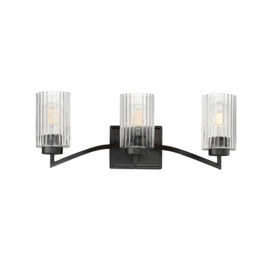 Rigata 3 Light Vanity Light by Maxim - 21373CR