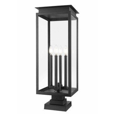 Ford Court 4 Light Outdoor Pier Mount 29.25 Inch Tall X 10.5 Inch Wide by BSH - 372-BEL-5275891