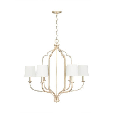 Harlech Oval 6 Light Large Chandelier by Bailey Street Home - 309-BEL-4312423