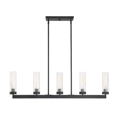 Braden 5 Light Island 11 Inch Tall and 42.5 Inch Wide by Designers Fountain - 95038-IG