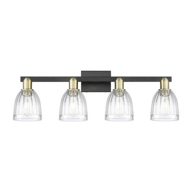 Brookfield 4 Light Bath Vanity 11.13 Inch X 32.75 Inch by Innovations - 716-4W-G442