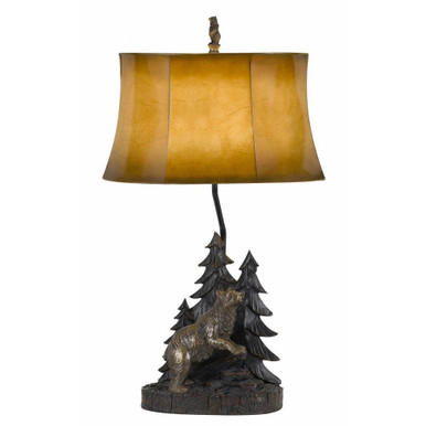 1 Light Table Lamp In Rustic Style 29 x 11 Inches by Cal  - BO-2733TB