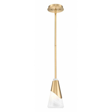 Aimie 1 Light Rod Pendant 13.25 Inch Tall and 6 Inch Wide by Z Lite - 828P6-ROD