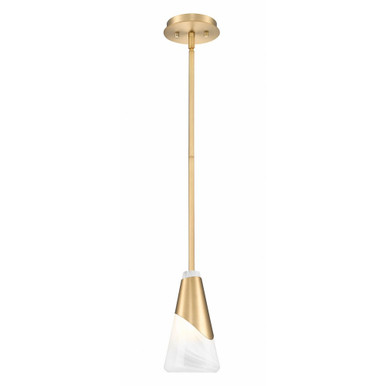 Aimie 1 Light Rod Pendant 13.25 Inch Tall and 6 Inch Wide by Z Lite - 828P6-ROD