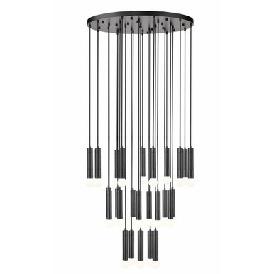 Stari 27 Light Chandelier 11 Inch Tall and 36 Inch Wide by Z Lite - 1956P-27R