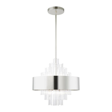 Orenburg 8 Light Large Pendant by Livex - 48874
