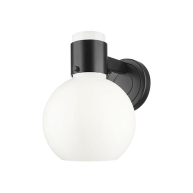 Lawton Sphere 1 Light Wall Sconce 8.63 Inch and 7 Inch Wide by Innovations - 464-1W-G464B-7_P