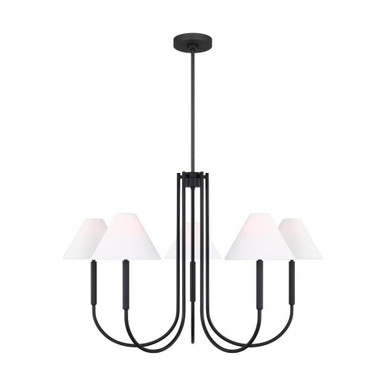 Porteau 6 Light Oversized Chandelier by Visual Comfort Studio - DJC1035