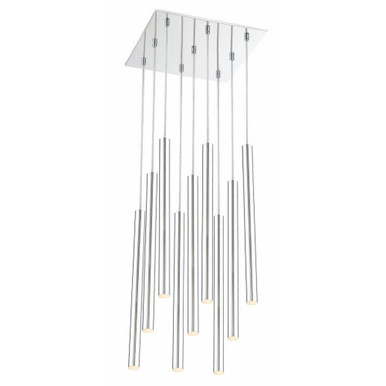 Forest 70W 14 LED Island/Billiard 16 x 24 In by Z Lite 917MP24-CH-LED-9SCH - 917MP24-CH-LED-9SCH