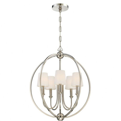 Silverdale Fairway 5 Light Medium Chandelier by BSH 49-BEL-532099 - 49-BEL-532099