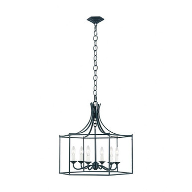Bantry House 6 Light Large Outdoor Pendant by Visual Comfort Studio - AC1046