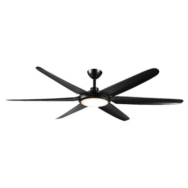 6 Blade Ceiling Fan with Light Kit 13.3 Inch X 65 Inch Wide by Parrot Uncle - F8301110V