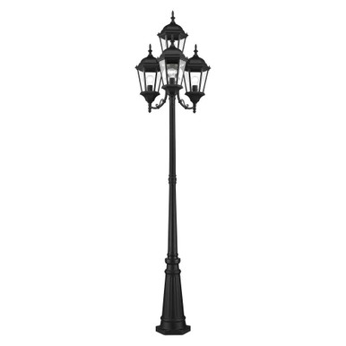 The Winsters 4 Light Outdoor Post Light in Style 24.5 x 95 Inches by BSH - 218-BEL-4363010
