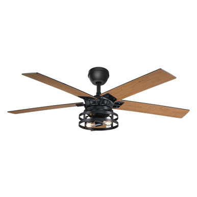 Bellatrix SkyFan 52in 5 Blade Ceiling Fan and Light Kit with SkyPlug by SkyX - 2157-MB