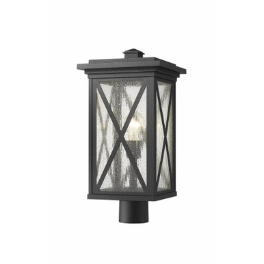 Senghennydd Place 1 Light Post Mount 19.5 Inch Tall by Bailey Street Home - 372-BEL-4186118