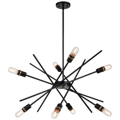 Halsted 8 Light Large Pendant by Vaxcel - P0391