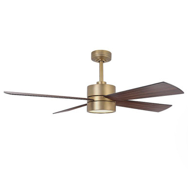 Bucholz 4 Blade Ceiling Fan with Light Kit 13.2 Inch Tall by Parrot Uncle - CPS1268-A4-NBR-RGB