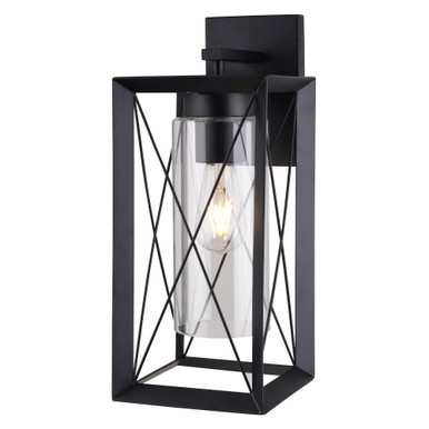 Milton 1 Light Outdoor Wall Lantern 16.75 Inch Tall X 7 Inch Wide by Vaxcel - T0763