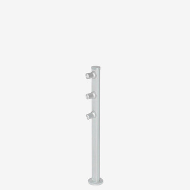 Mizar 10 Inch Vertical Pole by Jesco SD105CC102560-S - SD105CC102560-S