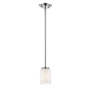 Willow 1 Light Mini Pendant by Z-Lite 426MP-CH - 426MP-CH