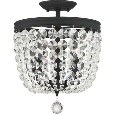 Archer 3 Light 11.5 Inch Wide Flush Mount by Crystorama - 783