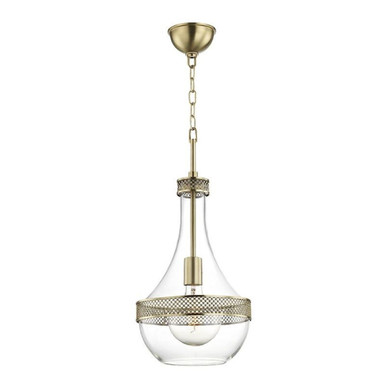 Hagen 1 Light Small Pendant by Hudson Valley - 1810