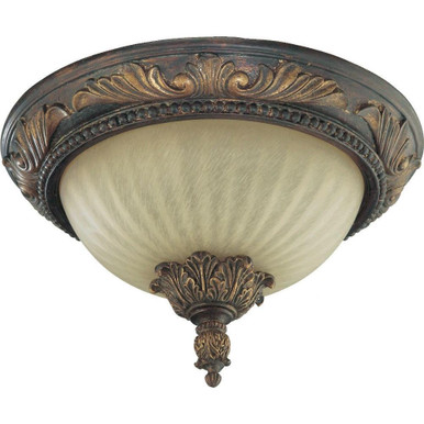 Madeleine 2 Light 13.5 Inch Wide Flush Mount by Quorum - 3230-13-88