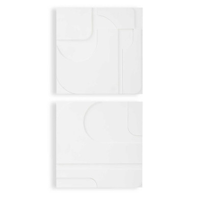 Contours 24 Inch Wood Wall Decor (Set of 2) by Uttermost - 04373