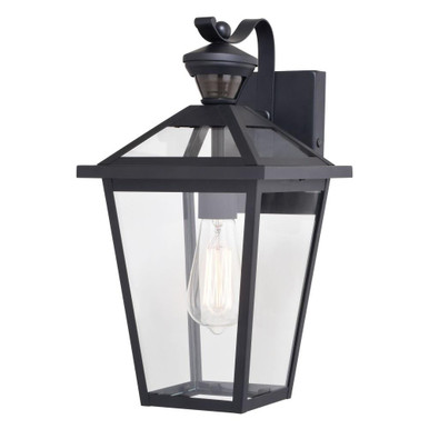 Derby 1 Light Outdoor Motion Sensor Wall Mount 15 Inch Tall by Vaxcel - T0717
