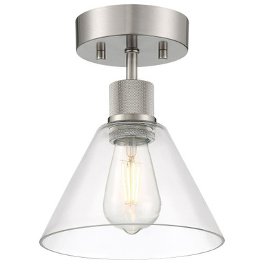 Risir Avenue 9W 1 LED 11 Inch Length Semi Flush Mount - 4-BEL-1265457