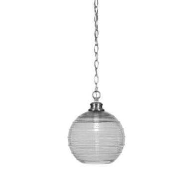 Malena 1 Light Chain Hung Small Pendant by Toltec - 92-BN-5120
