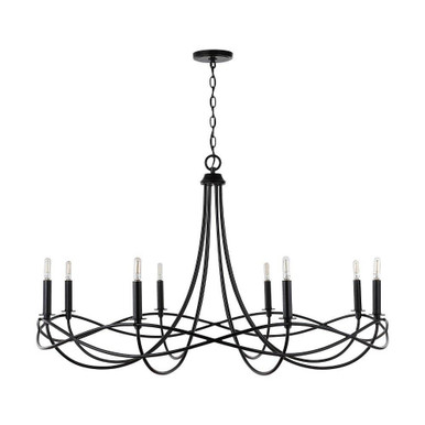 Poppy Reach 8 Light Oversized Chandelier by Bailey Street Home - 309-BEL-4259870