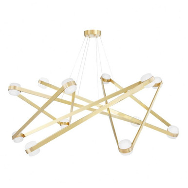 Orbit 12 Light Oversized Chandelier by Hudson Valley - 2756