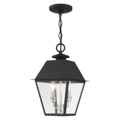Lane Wood 2 Light Outdoor Pendant Lantern by Bailey Street Home - 218-BEL-4363106