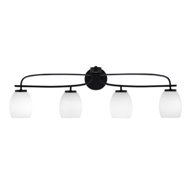 Cavella 4 Light Bath Bar 11 x 36.5 Inches Length by Toltec  - 3914-MB-615