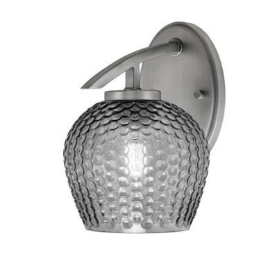 Kurve 1 Light Downlight Wall Sconce 8.75 Inch Tall by Toltec - 3720-GP-4622