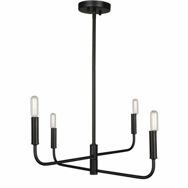 Catalina 4 Light Medium Chandelier by Dainolite - CNA-244C-MB