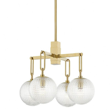 Jewett 4 Light Medium Chandelier by Hudson Valley - 7104