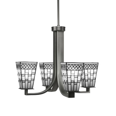 Apollo 4 Light Medium Chandelier by Toltec 574-21751775 - 574-21751775