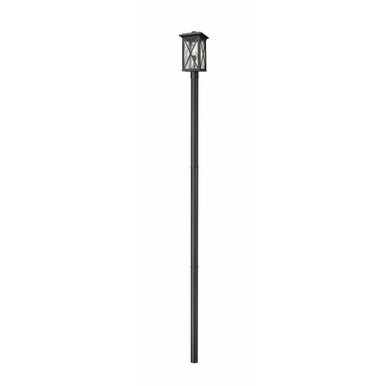 Huntingdon Spinney 1 Light Outdoor Post Mount 137.5 x 9.5 Inches by BSH - 372-BEL-5217132
