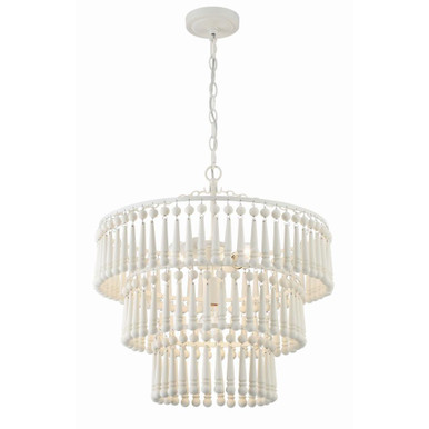 Tiana 3 Light Large Chandelier by Crystorama - TIA-7103-MT