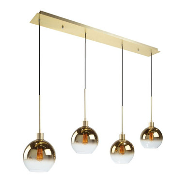 Morning Mist 4 Light Oversized Island Chandelier by Artcraft - SC13284GD