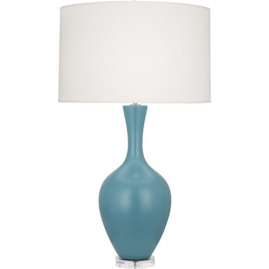 Audrey 1 Light Table Lamp 33.5 x 8.5 Inches by Robert Abbey - M80