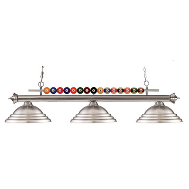 Shark 3 Light Island/Billiard 14 x 15 Inch by Z-Lite 170BN-SBN - 170BN-SBN